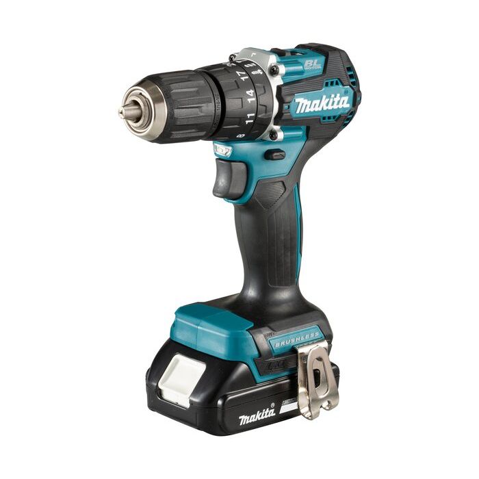 Foto von Makita Akku-Bohrschrauber DHP487RAJ 18 V / 2x 2,0 Ah Akkus, Ladegerät im Makpac Foto von Makita Akku-Bohrschrauber DHP487RAJ 18 V / 2x 2,0 Ah Akkus, Ladegerät im Makpac