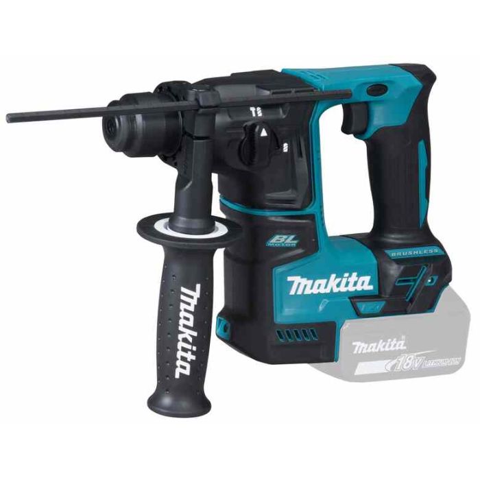 Foto von Makita Akku-Bohrhammer DHR171Z für 18 Volt Akkus, ohne Akkus, ohne Ladegerät Foto von Makita Akku-Bohrhammer DHR171Z für 18 Volt Akkus, ohne Akkus, ohne Ladegerät