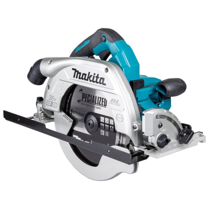 Foto von Makita Akku-Handkreissäge DHS900Z für 2x18 Volt Akkus, ohne Akkus, ohne Ladegerät Foto von Makita Akku-Handkreissäge DHS900Z für 2x18 Volt Akkus, ohne Akkus, ohne Ladegerät