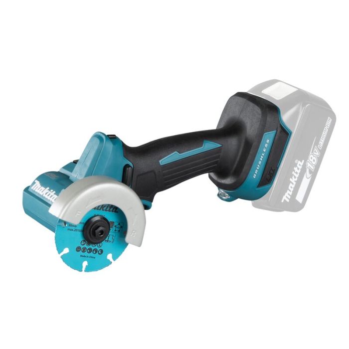 Foto von Makita Akku-Winkelschleifer DMC300Z 76 mm, ohne Akku und Ladegerät Foto von Makita Akku-Winkelschleifer DMC300Z 76 mm, ohne Akku und Ladegerät