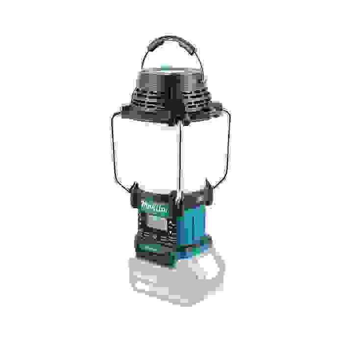 Foto von Makita Akku-Campingleuchte DMR056 für 18 Volt Akkus, mit Radio DAB/DAB+/Bluetooth Foto von Makita Akku-Campingleuchte DMR056 für 18 Volt Akkus, mit Radio DAB/DAB+/Bluetooth