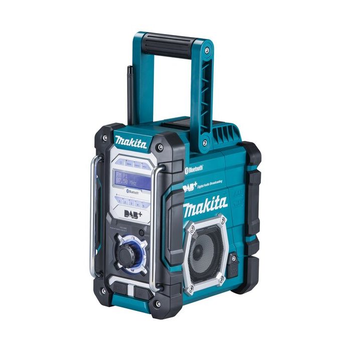 Bild von Makita Baustellenradio DMR112 für 7,2-18 Volt Akkus, mit DAB/DAB+/Bluetooth Bild von Makita Baustellenradio DMR112 für 7,2-18 Volt Akkus, mit DAB/DAB+/Bluetooth