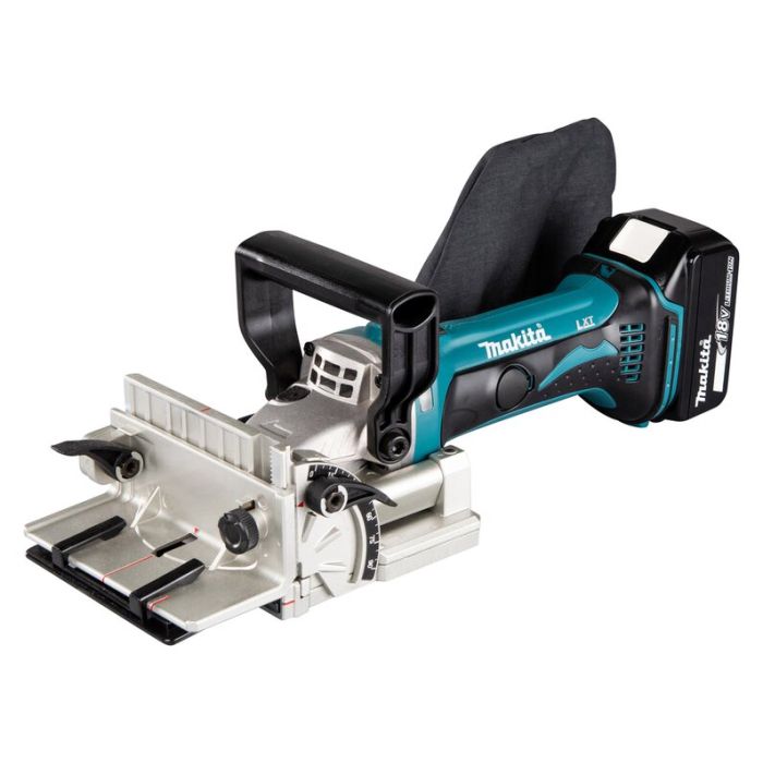Bild von Makita Akku-Nutfräse DPJ180Z für 18 Volt Akkus, ohne Akku, ohne Ladegerät Bild von Makita Akku-Nutfräse DPJ180Z für 18 Volt Akkus, ohne Akku, ohne Ladegerät