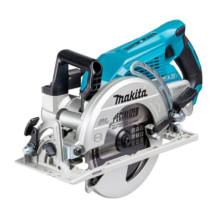 Bild von Makita Akku-Handkreissäge DRS780Z 2x 18 Volt, ohne Akku und Ladegrät Bild von Makita Akku-Handkreissäge DRS780Z 2x 18 Volt, ohne Akku und Ladegrät