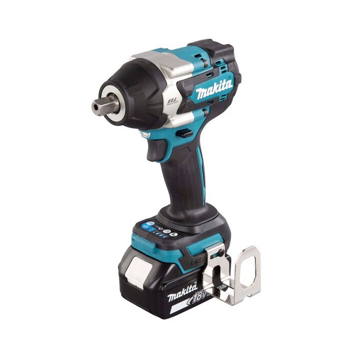 Bild von Makita Akku-Schlagschrauber DTW701RTJ 18 Volt, kompl. mit 2 Akkus 5,0 Ah, Ladegerät Bild von Makita Akku-Schlagschrauber DTW701RTJ 18 Volt, kompl. mit 2 Akkus 5,0 Ah, Ladegerät