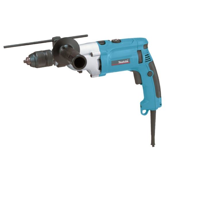Bild von Makita Schlagbohrmaschine HP2071J 230 Volt, 1.010 Watt. 2-Gang, 2,5 kg Bild von Makita Schlagbohrmaschine HP2071J 230 Volt, 1.010 Watt. 2-Gang, 2,5 kg