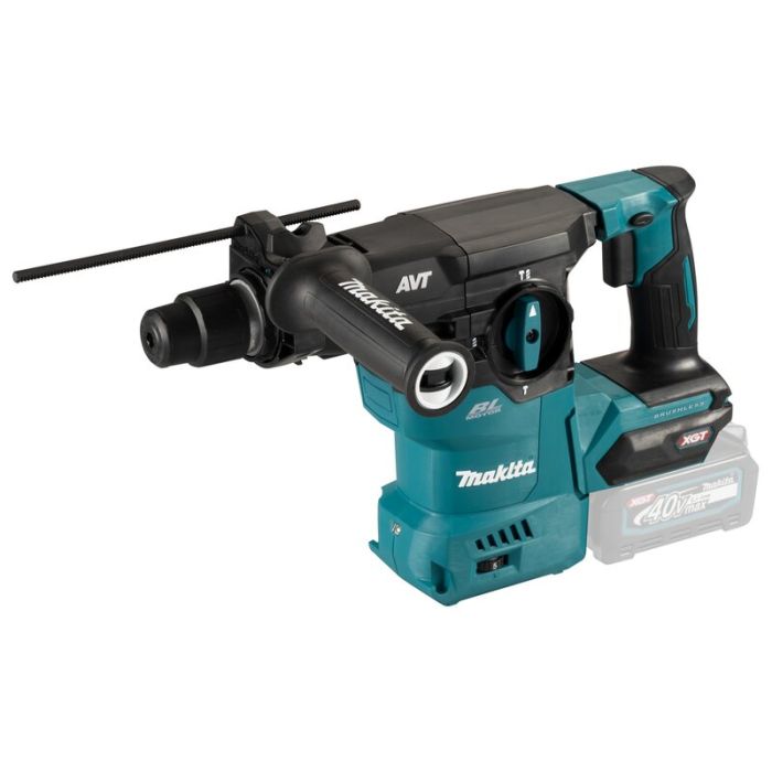 Foto von Makita Akku-Kombihammer HR008GZ SDS-PLUS 40 V max. 40 Volt max. Einzelschlagstärke in Joule 3,9 J Foto von Makita Akku-Kombihammer HR008GZ SDS-PLUS 40 V max. 40 Volt max. Einzelschlagstärke in Joule 3,9 J