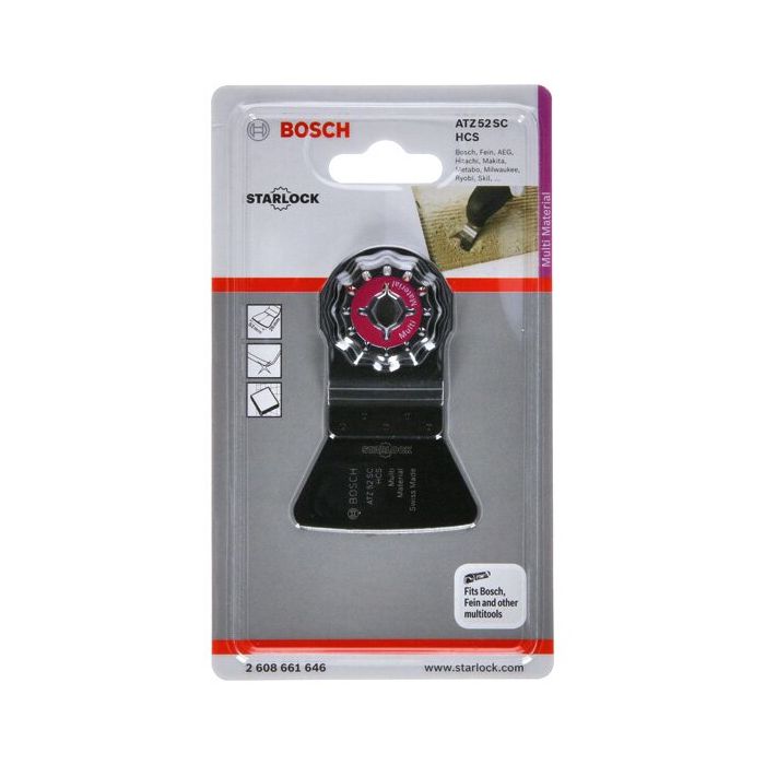 Foto von Bosch HCS Schaber ATZ 52 SC, biegesteif, 52 x 26 mm, 1er-Pack Foto von Bosch HCS Schaber ATZ 52 SC, biegesteif, 52 x 26 mm, 1er-Pack