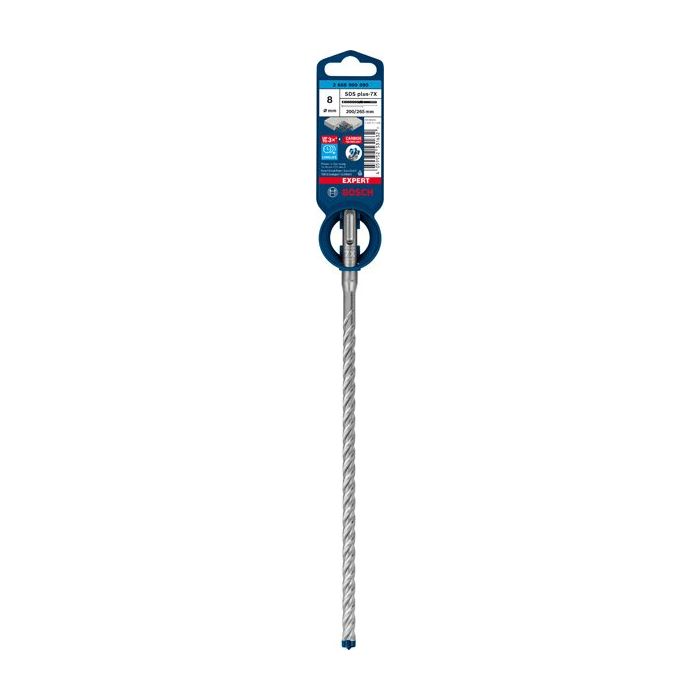 Foto von Bosch EXPERT SDS plus-7X Hammerbohrer, 8x200x265 mm Foto von Bosch EXPERT SDS plus-7X Hammerbohrer, 8x200x265 mm
