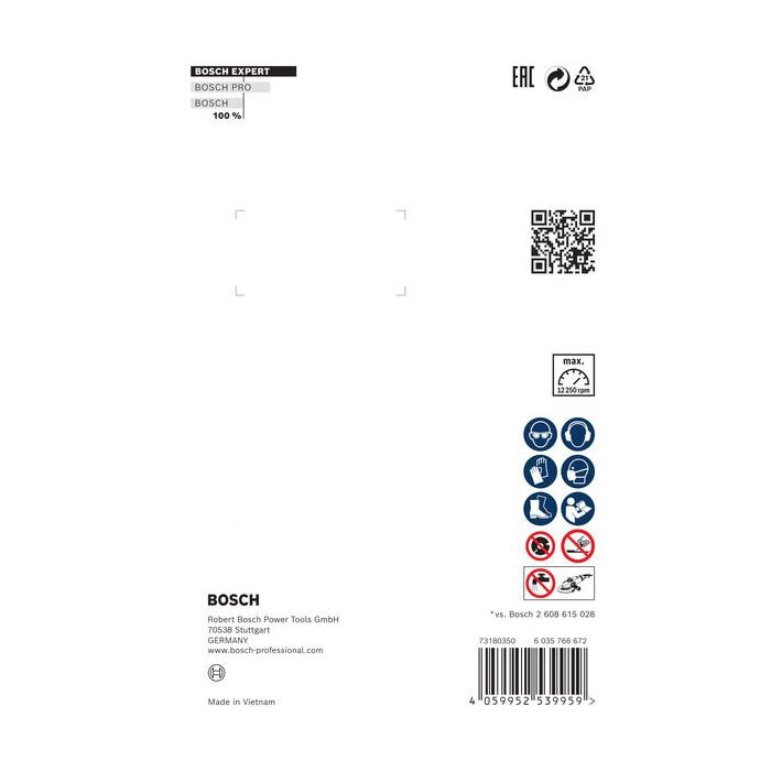 Foto von Bosch EXPERT Multi Material Diamanttrennscheibe, 125x22,23 mm Foto von Bosch EXPERT Multi Material Diamanttrennscheibe, 125x22,23 mm
