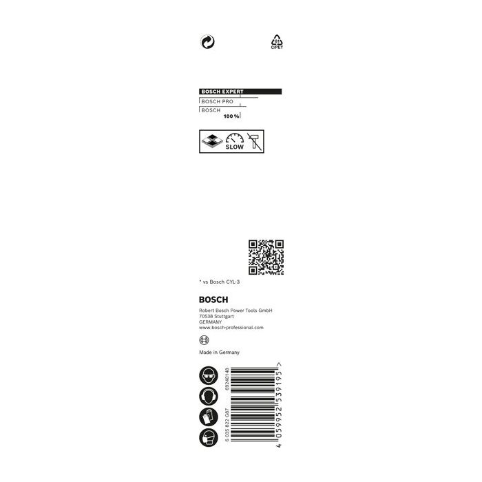 Foto von Bosch EXPERT CLY-9 Multi Construction Bohrer, 10x80x120 mm Foto von Bosch EXPERT CLY-9 Multi Construction Bohrer, 10x80x120 mm