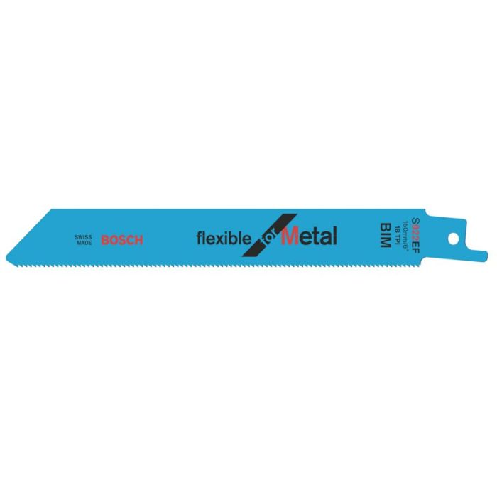 Bild von Bosch Säbelsägeblatt S 922 EF, Flexible for Metal, 5er-Pack Bild von Bosch Säbelsägeblatt S 922 EF, Flexible for Metal, 5er-Pack