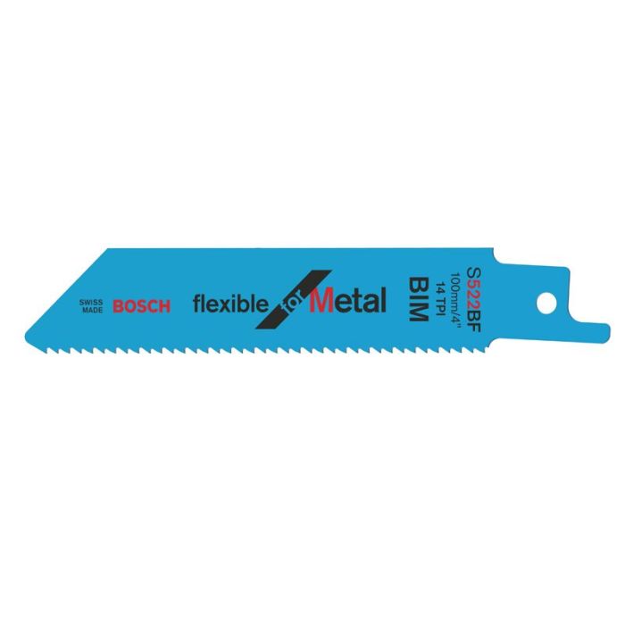 Bild von Bosch Säbelsägeblatt S 522 BF, Flexible for Metal, 5er-Pack Bild von Bosch Säbelsägeblatt S 522 BF, Flexible for Metal, 5er-Pack