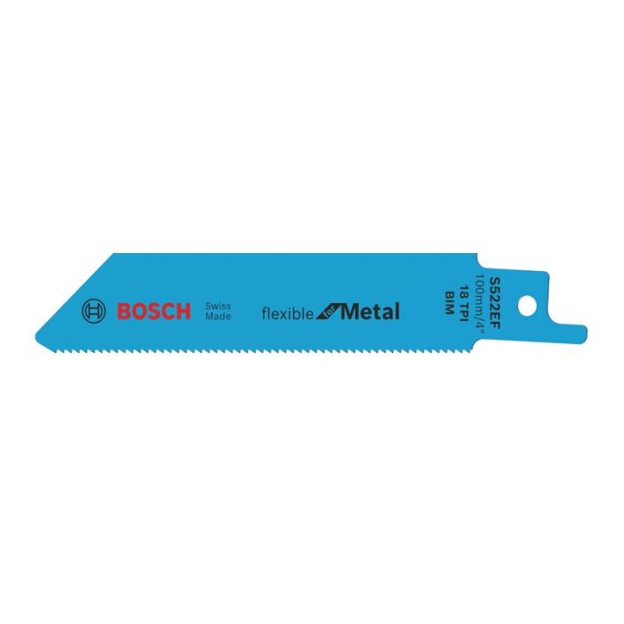 Bild von Bosch Säbelsägeblatt S 522 EF, Flexible for Metal, 5er-Pack Bild von Bosch Säbelsägeblatt S 522 EF, Flexible for Metal, 5er-Pack