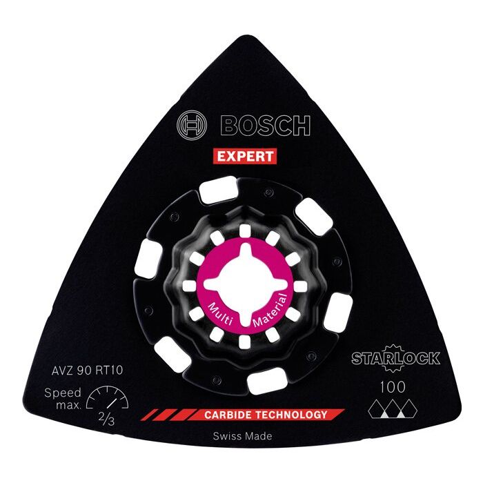 Bild von Bosch EXPERT AVZ 90 RT10 Schleifplatte für Multifunktionswerkzeuge, 90 mm Bild von Bosch EXPERT AVZ 90 RT10 Schleifplatte für Multifunktionswerkzeuge, 90 mm