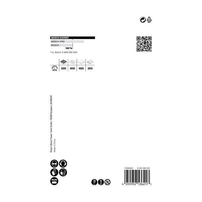 Bild von Bosch EXPERT Construction Material Lochsäge, 80x60 mm Bild von Bosch EXPERT Construction Material Lochsäge, 80x60 mm