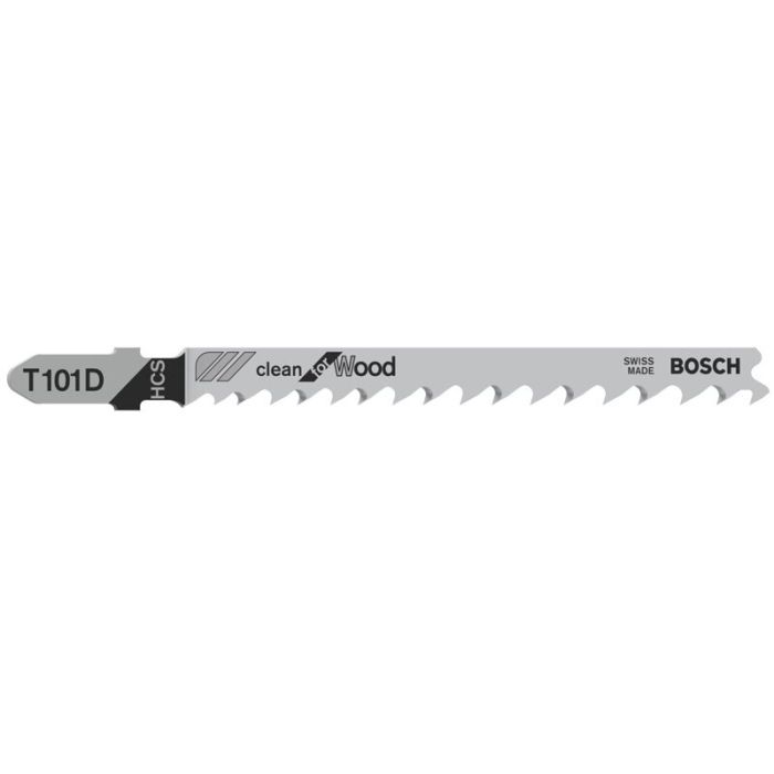 Foto von Bosch Stichsägeblatt T 101 D Clean for Wood, 5er-Pack Foto von Bosch Stichsägeblatt T 101 D Clean for Wood, 5er-Pack