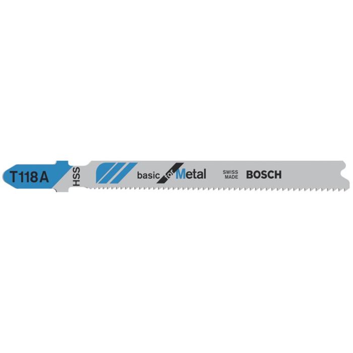 Foto von Bosch Stichsägeblatt T 118 A Basic for Metal, 5er-Pack Foto von Bosch Stichsägeblatt T 118 A Basic for Metal, 5er-Pack