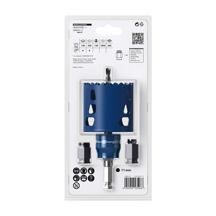 Bild von Bosch EXPERT Multi Material Lochsägen Starter-Set, 68x60 mm Bild von Bosch EXPERT Multi Material Lochsägen Starter-Set, 68x60 mm