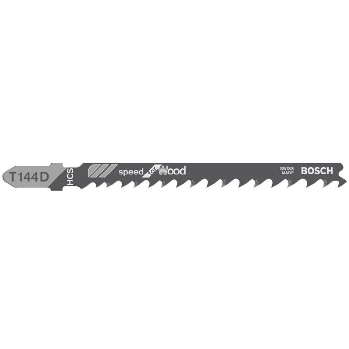Bild von Bosch Stichsägeblatt T 144 D Speed for Wood, 5er-Pack Bild von Bosch Stichsägeblatt T 144 D Speed for Wood, 5er-Pack