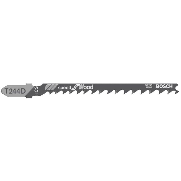 Foto von Bosch Stichsägeblatt T 244 D Speed for Wood, 5er-Pack Foto von Bosch Stichsägeblatt T 244 D Speed for Wood, 5er-Pack