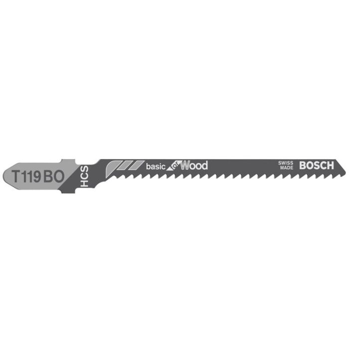 Bild von Bosch Stichsägeblatt T 119 BO Basic for Wood, 5er-Pack Bild von Bosch Stichsägeblatt T 119 BO Basic for Wood, 5er-Pack
