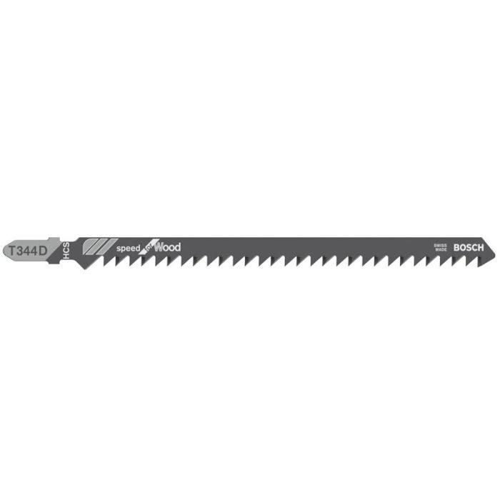 Foto von Bosch Stichsägeblatt T 344 D Speed for Wood, 5er-Pack Foto von Bosch Stichsägeblatt T 344 D Speed for Wood, 5er-Pack