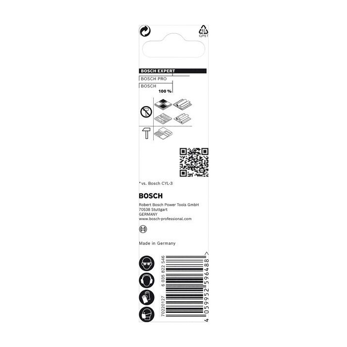 Foto von Bosch EXPERT CYL-9 Multi Construction Bohrer, 6x200x250 mm Foto von Bosch EXPERT CYL-9 Multi Construction Bohrer, 6x200x250 mm