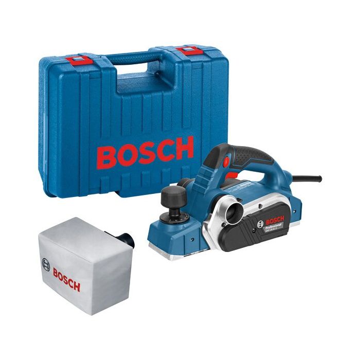 Foto von Bosch Hobel GHO 26-82 D im Handwerkerkoffer Foto von Bosch Hobel GHO 26-82 D im Handwerkerkoffer