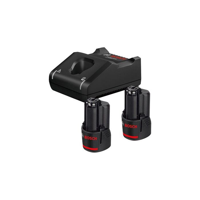 Foto von Bosch Starter-Set 2 x GBA 12V 2.0Ah + GAL 12V-40 Foto von Bosch Starter-Set 2 x GBA 12V 2.0Ah + GAL 12V-40