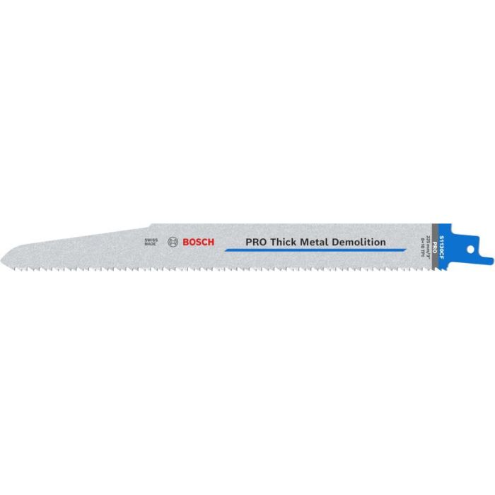 Foto von Bosch PRO Thick Metal Demolition S1130CF Säbelsägeblatt, 1,6 x 22 x 225 mm, 5-tlg. Foto von Bosch PRO Thick Metal Demolition S1130CF Säbelsägeblatt, 1,6 x 22 x 225 mm, 5-tlg.