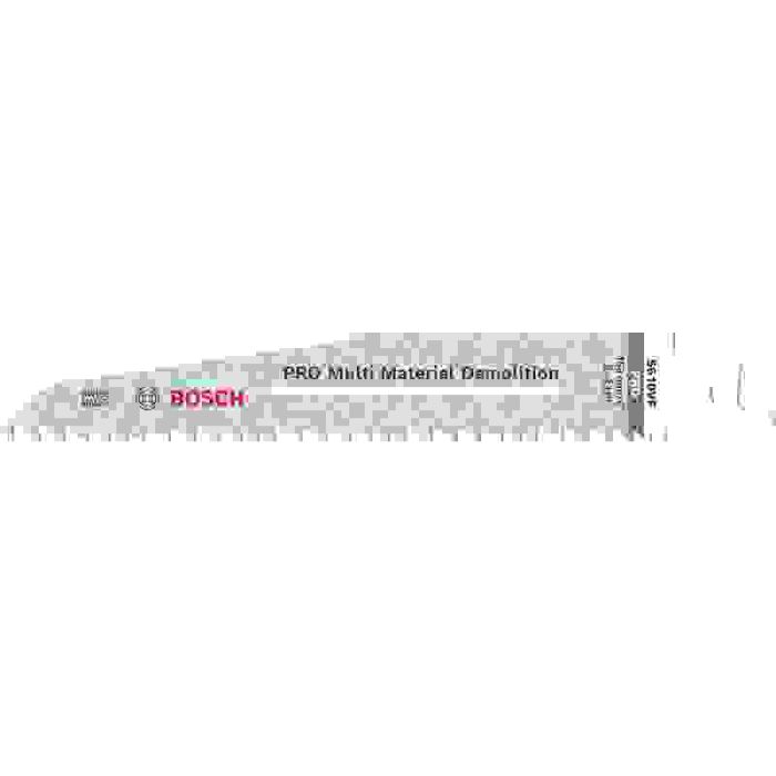 Bild von Bosch PRO Multi Material Demolition S610VF Säbelsägeblatt, 1,6 x 22 x 150 mm, 5-tlg. Bild von Bosch PRO Multi Material Demolition S610VF Säbelsägeblatt, 1,6 x 22 x 150 mm, 5-tlg.