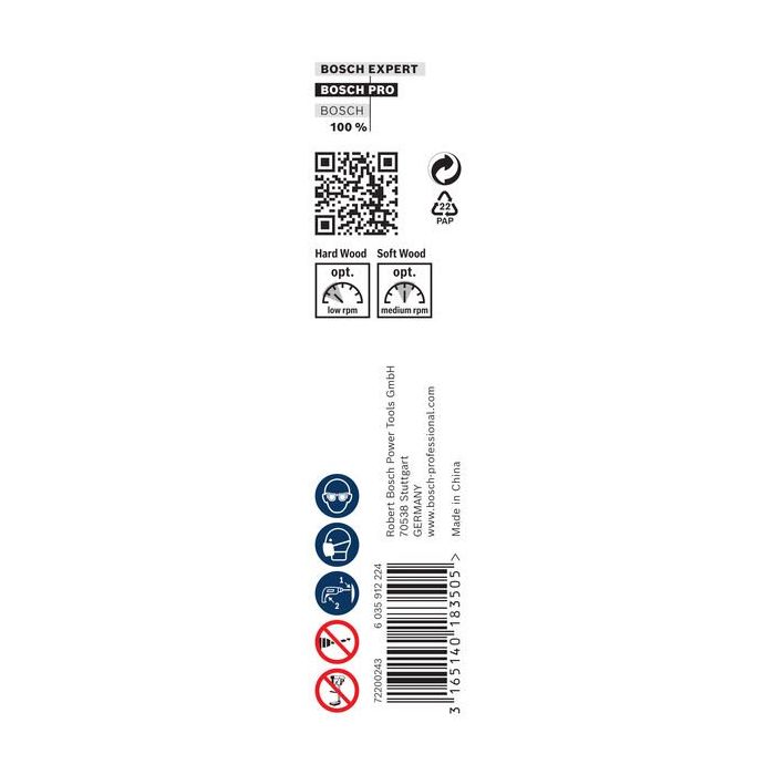Bild von Bosch PRO Wood Holzschlangenbohrer, 10 x 385 x 450 mm Bild von Bosch PRO Wood Holzschlangenbohrer, 10 x 385 x 450 mm