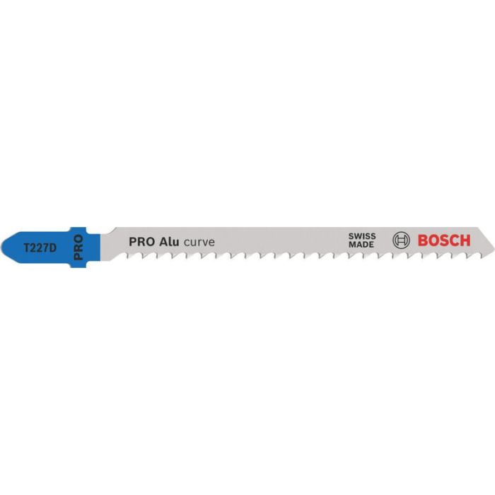 Bild von Bosch PRO Alu curve T227D Stichsägeblatt, 100 mm, 5-tlg. Bild von Bosch PRO Alu curve T227D Stichsägeblatt, 100 mm, 5-tlg.