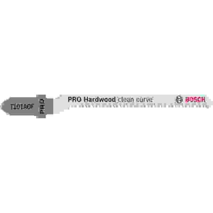 Bild von Bosch PRO Hardwood clean curve T101AOF Stichsägeblatt, 83 mm, 5-tlg. Bild von Bosch PRO Hardwood clean curve T101AOF Stichsägeblatt, 83 mm, 5-tlg.