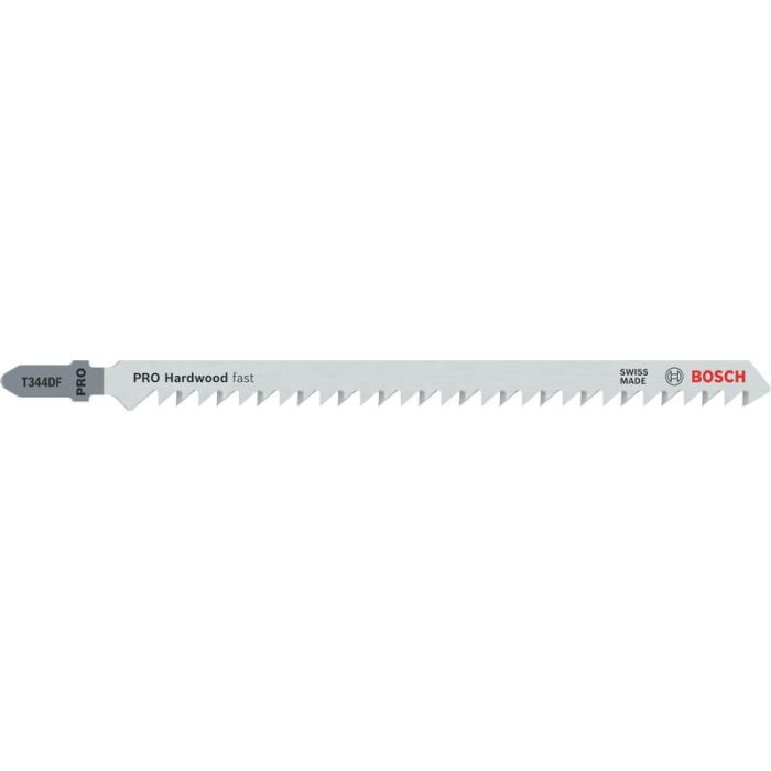 Bild von Bosch PRO Hardwood fast T344DF Stichsägeblatt, 152 mm, 5-tlg. Bild von Bosch PRO Hardwood fast T344DF Stichsägeblatt, 152 mm, 5-tlg.