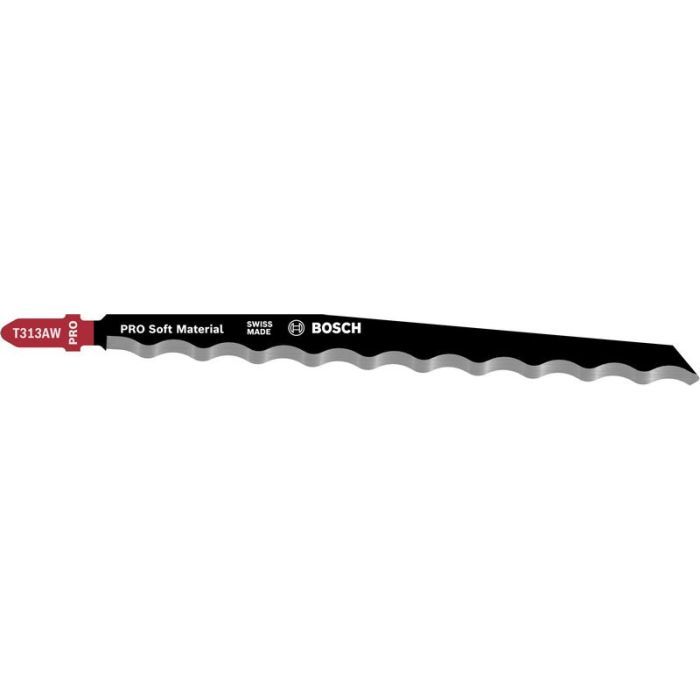 Bild von Bosch PRO Soft Material T313AW Stichsägeblatt, 152 mm, 3-tlg. Bild von Bosch PRO Soft Material T313AW Stichsägeblatt, 152 mm, 3-tlg.