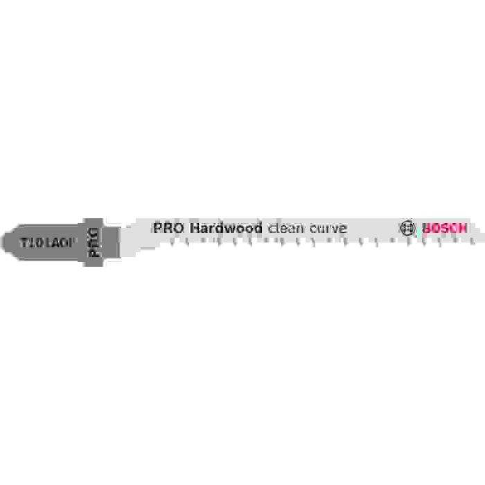 Bild von Bosch PRO Hardwood clean curve T101AOF Stichsägeblatt, 83 mm, 3-tlg. Bild von Bosch PRO Hardwood clean curve T101AOF Stichsägeblatt, 83 mm, 3-tlg.
