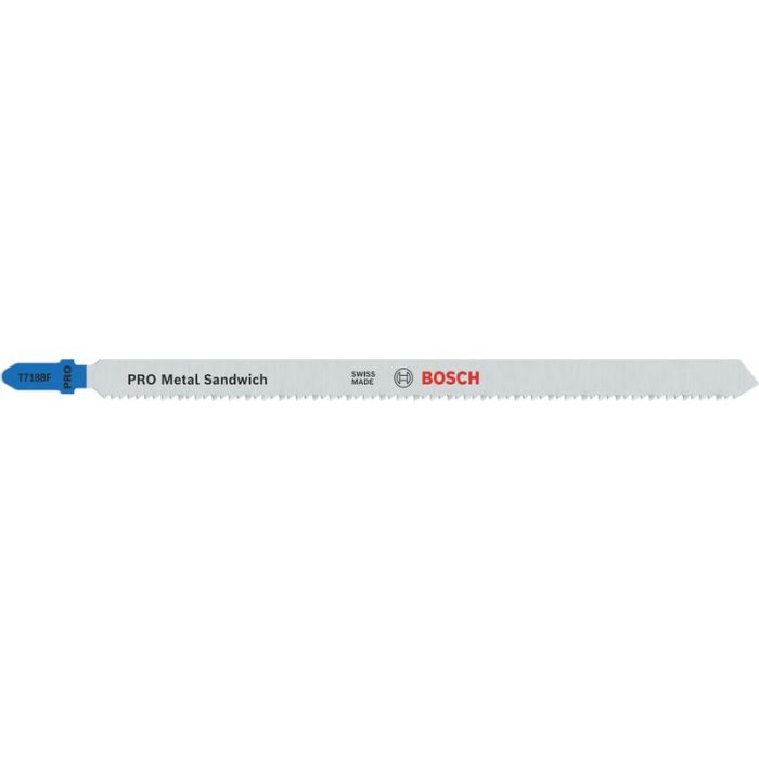 Foto von Bosch PRO Metal Sandwich T718BF Stichsägeblatt, 180 mm, 3-tlg. Foto von Bosch PRO Metal Sandwich T718BF Stichsägeblatt, 180 mm, 3-tlg.