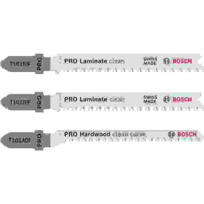 Bild von Bosch PRO Laminate Set, T-Schaft, 3-tlg. Bild von Bosch PRO Laminate Set, T-Schaft, 3-tlg.