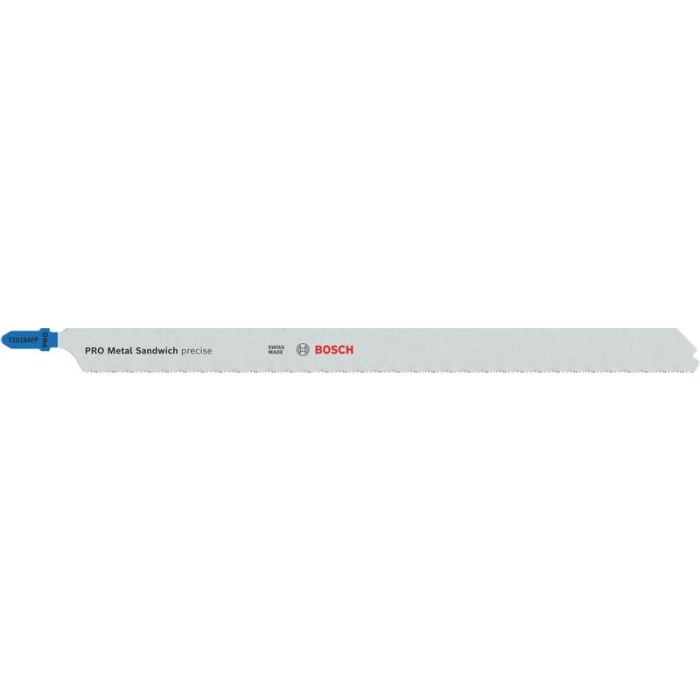 Bild von Bosch PRO Metal Sandwich T1018AFP Stichsägeblatt, 250 mm, 3-tlg. Bild von Bosch PRO Metal Sandwich T1018AFP Stichsägeblatt, 250 mm, 3-tlg.