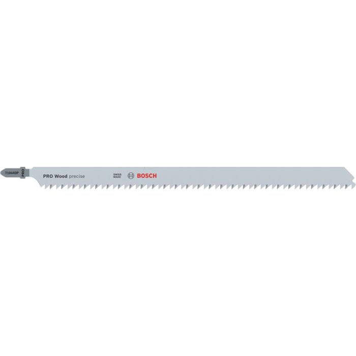 Bild von Bosch PRO Wood precise T1044DP Stichsägeblatt, 250 mm, 3-tlg. Bild von Bosch PRO Wood precise T1044DP Stichsägeblatt, 250 mm, 3-tlg.