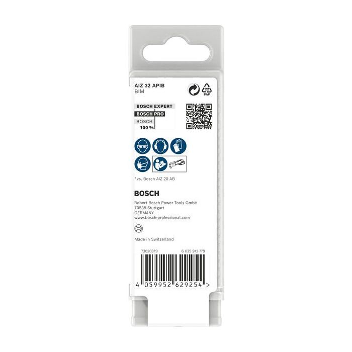 Bild von Bosch PRO AIZ 32 APIB Blatt für Multifunktionswerkzeuge, 32 x 50 mm, 10-tlg. Bild von Bosch PRO AIZ 32 APIB Blatt für Multifunktionswerkzeuge, 32 x 50 mm, 10-tlg.