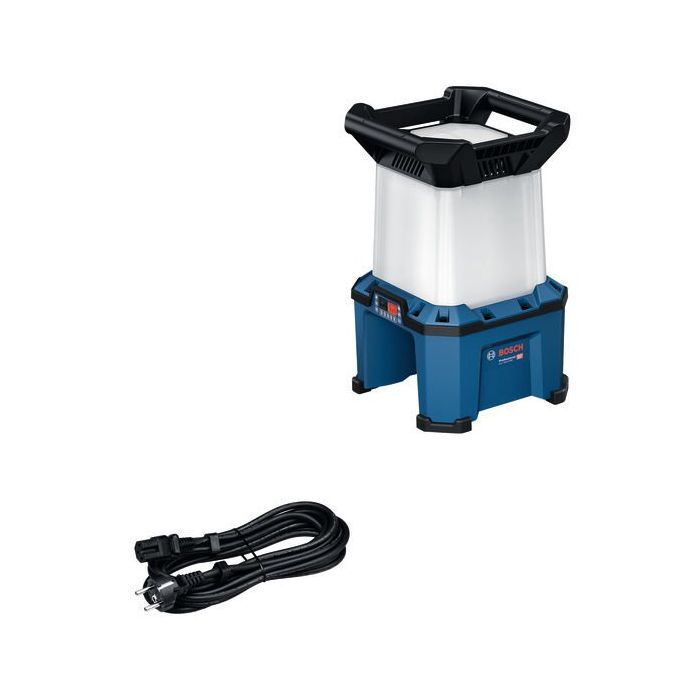 Bild von Bosch Akku-Bauleuchte GLA 18VH-7500 + Kaltgerätekabel Bild von Bosch Akku-Bauleuchte GLA 18VH-7500 + Kaltgerätekabel