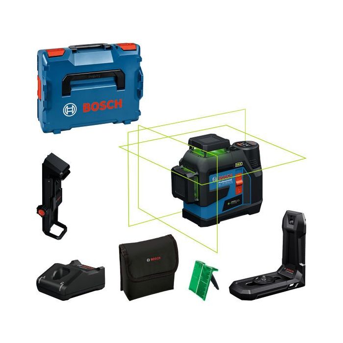 Bild von Bosch Linienlaser GLL 12V-100-33 CG, 1 x Akku GBA 12V 2.0Ah in L-BOXX Bild von Bosch Linienlaser GLL 12V-100-33 CG, 1 x Akku GBA 12V 2.0Ah in L-BOXX