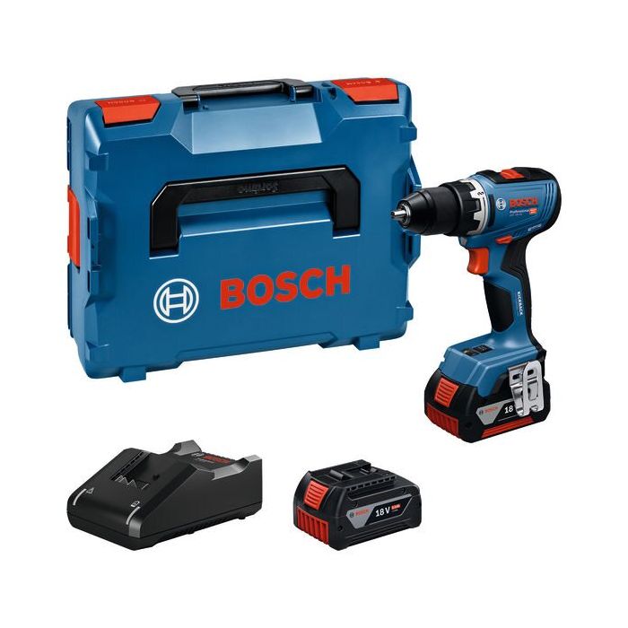 Foto von Bosch Akku-Bohrschrauber GSR 18V-65, 2 x Akku GBA 18V 5.0Ah, L-BOXX 136 Foto von Bosch Akku-Bohrschrauber GSR 18V-65, 2 x Akku GBA 18V 5.0Ah, L-BOXX 136
