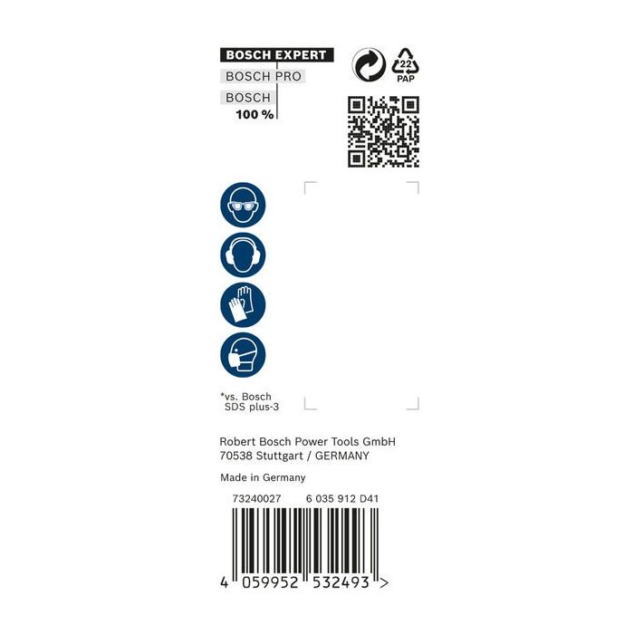 Foto von Bosch EXPERT SDS plus-7X Hammerbohrer-Set, 14x200x265 mm, 10-tlg. Foto von Bosch EXPERT SDS plus-7X Hammerbohrer-Set, 14x200x265 mm, 10-tlg.