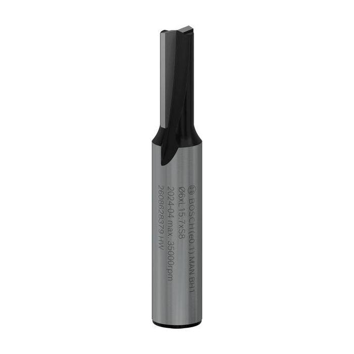 Bild von Bosch PRO Nutfräser, zweischneidig, Ø 6 x L 15,7, Schaft 8 mm Bild von Bosch PRO Nutfräser, zweischneidig, Ø 6 x L 15,7, Schaft 8 mm