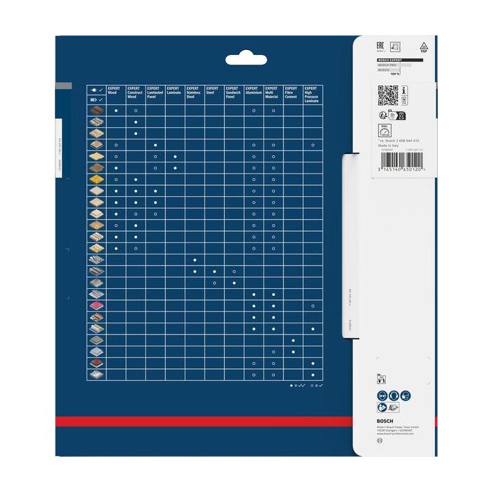 Foto von Bosch EXPERT Wood Kreissägeblatt, 254x2,4/1,8x30 mm, Z60 Foto von Bosch EXPERT Wood Kreissägeblatt, 254x2,4/1,8x30 mm, Z60