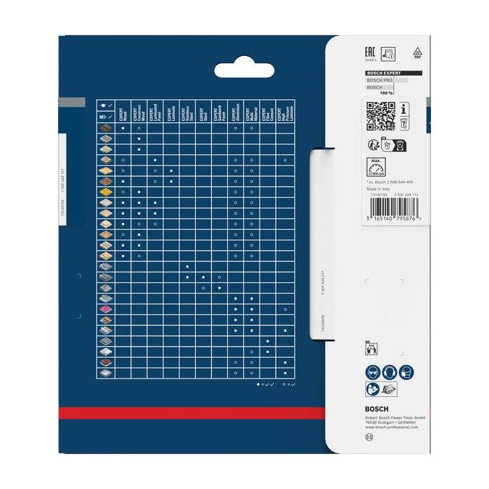Foto von Bosch EXPERT Wood Kreissägeblatt, 160x2,6/1,6x20 mm, Z48 Foto von Bosch EXPERT Wood Kreissägeblatt, 160x2,6/1,6x20 mm, Z48